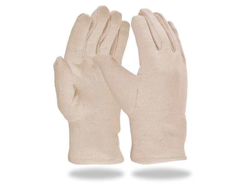 Trikotové rukavice, robustné, balenie 12 ks