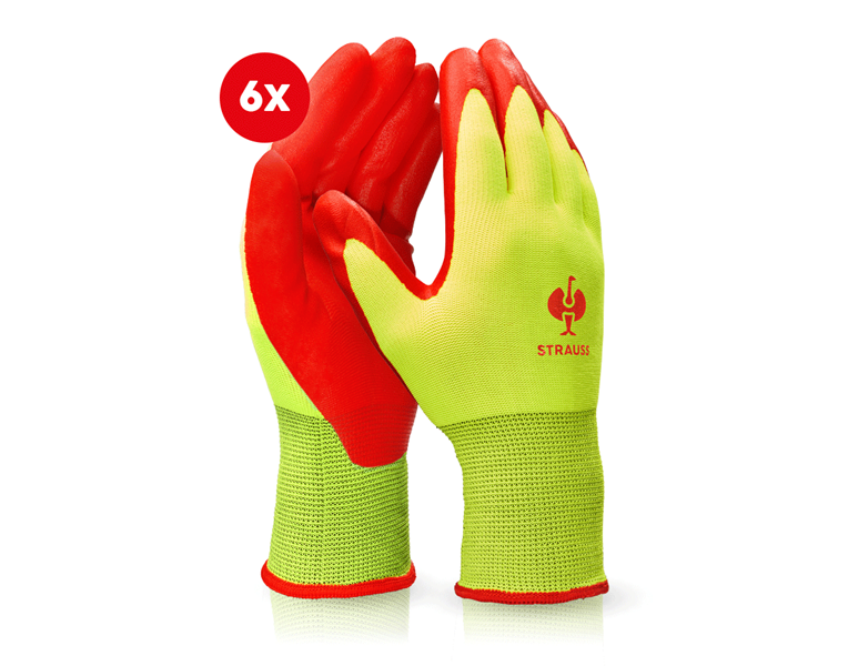 6x Nitrilové rukavice Flexible Foam