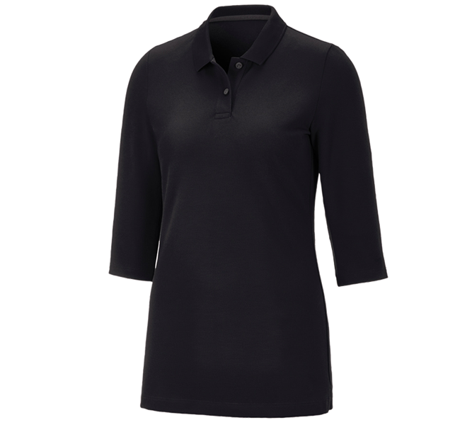 Piqué polo tričko e.s. 3/4 rukáv cotton stretch, d