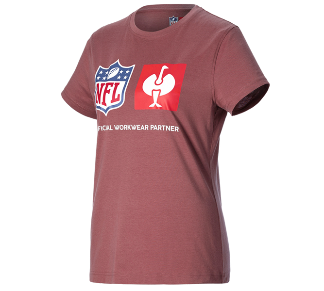 Hlavné zobrazenie, Odevy, NFL T-Shirt cotton, ladies, oxidová červená