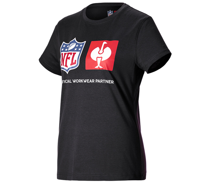 Hlavné zobrazenie, Tričká, NFL T-Shirt cotton, ladies, čierna