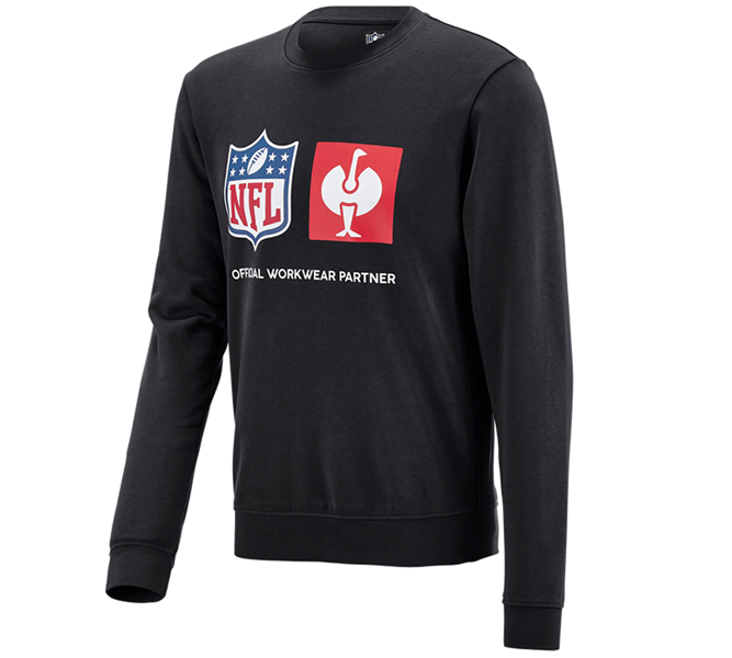 Hlavné zobrazenie, Pánske, NFL Sweatshirt cotton, čierna