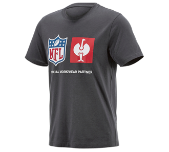 Hlavné zobrazenie, NFL T-Shirt cotton, karbónová sivá