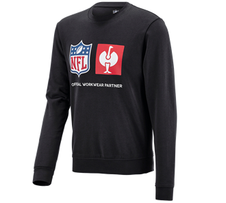 Hlavné zobrazenie, NFL Sweatshirt cotton, čierna