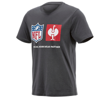 Hlavné zobrazenie, NFL T-Shirt cotton, karbónová sivá