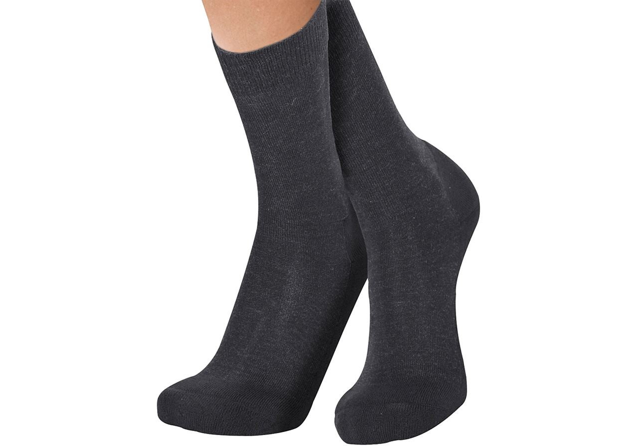 Ponožky | Pančuchy: Funkčné ponožky e.s. warm/high + čierna