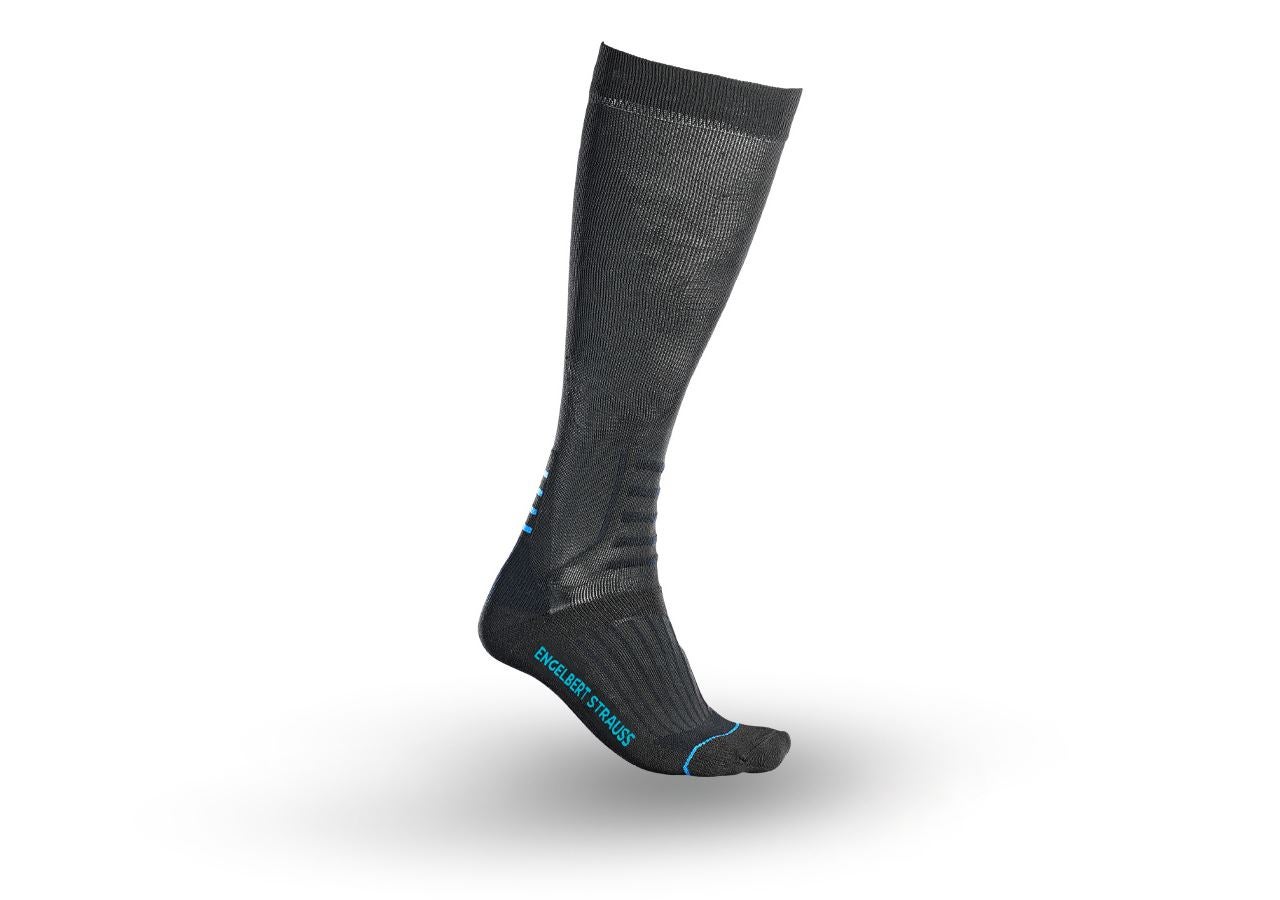 Ponožky | Pančuchy: Sťahovacie ponožky e.s. Function cool/x-high + čierna