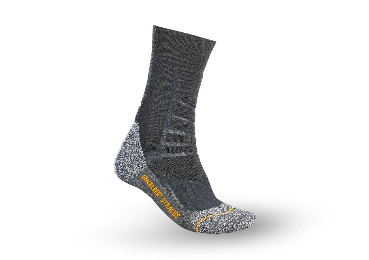 Ponožky | Pančuchy: Univerzálne ponožky e.s. Function warm/high + čierna