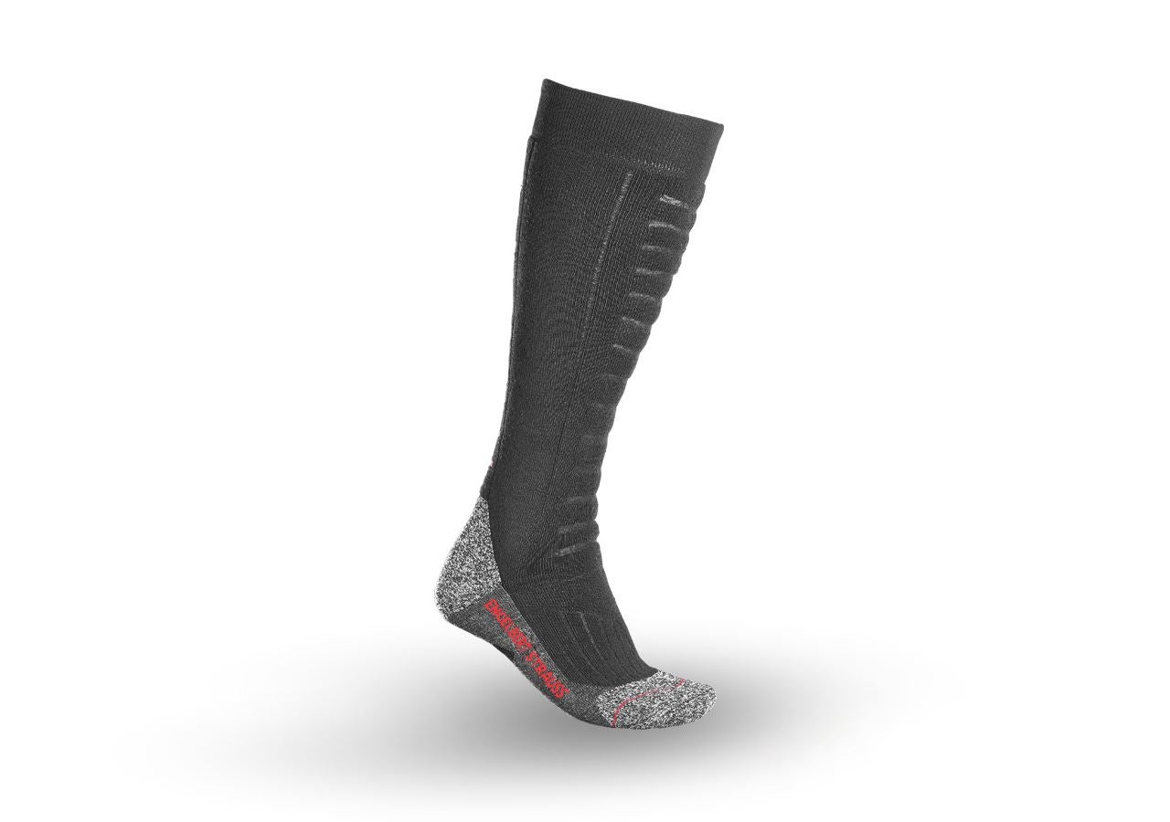 Ponožky | Pančuchy: Univerzálne ponožky e.s. Function x-warm/x-high + čierna