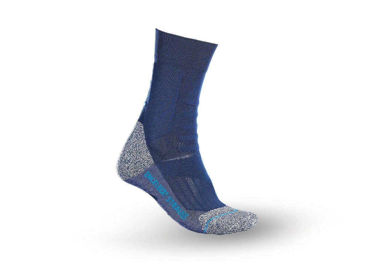 Ponožky | Pančuchy: Univerzálne ponožky e.s. Function cool/high + tmavomodrá