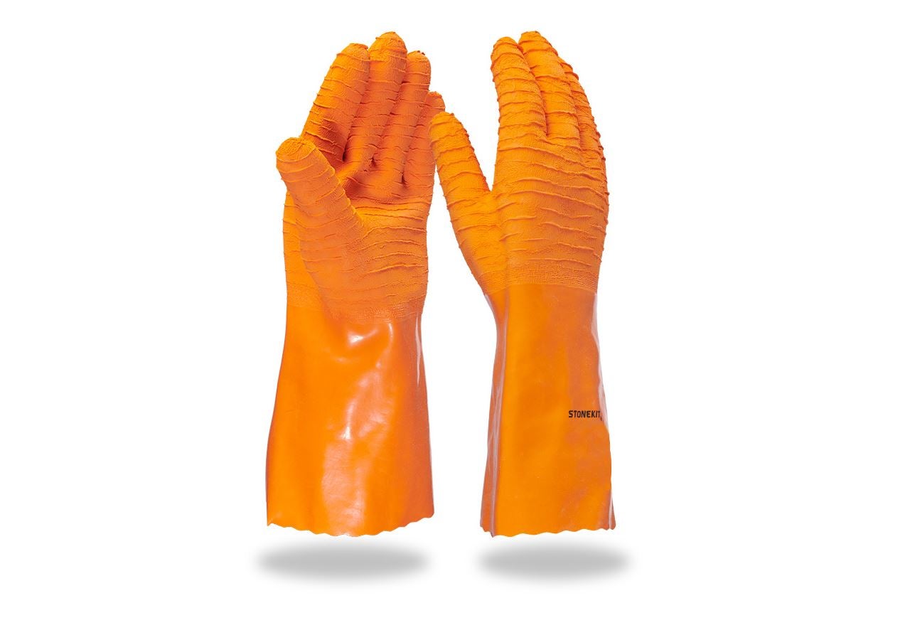 S povrchovou úpravou: Latexové rukavice, extra dlhé