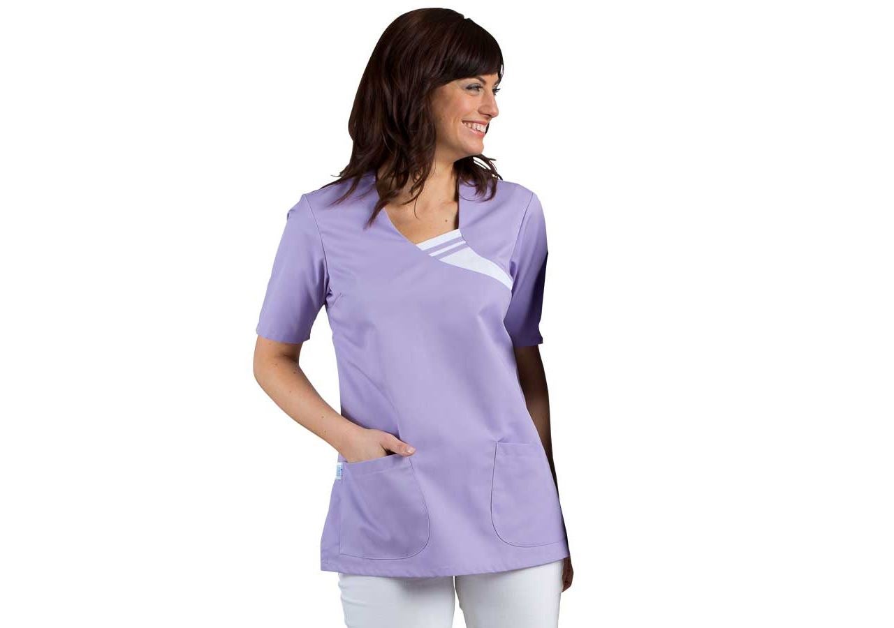 Tričká, pulóvre a košele: Pracovná košeľa Lorielle + lilac