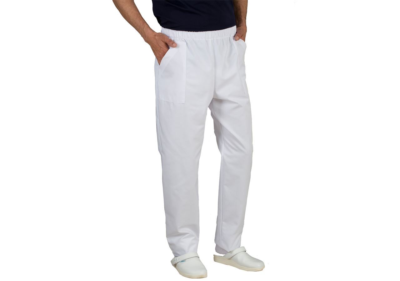 Pracovné nohavice: Pracovné nohavice Lanzarote + biela