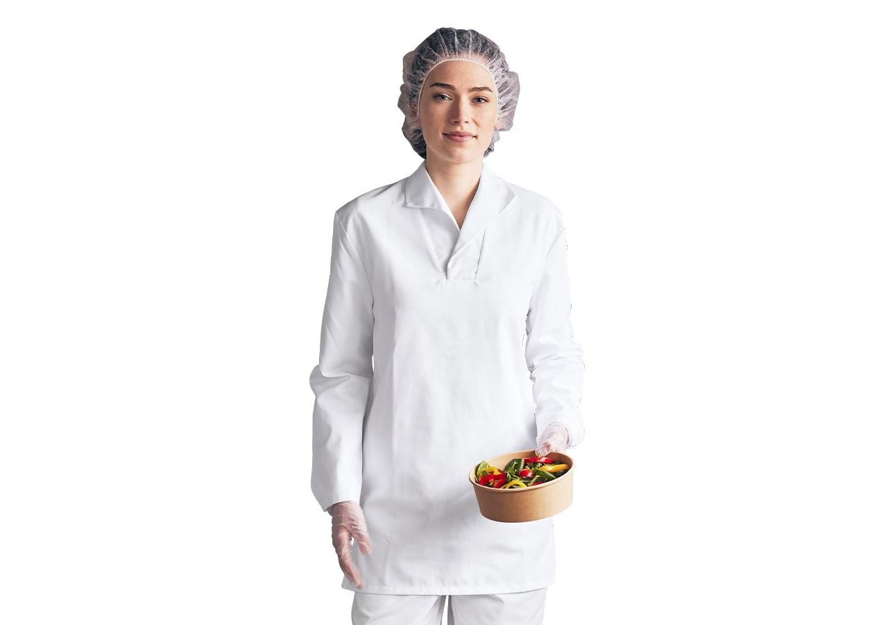 Tričká, pulóvre a košele: Pracovná košeľa HACCP + biela