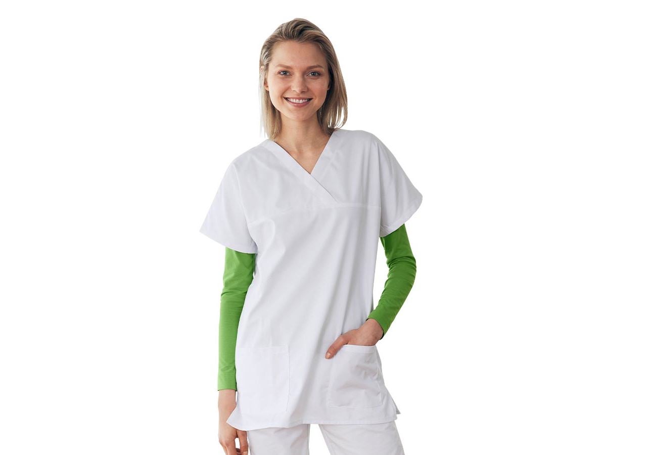 Tričká, pulóvre a košele: Pracovná košeľa Viola + biela