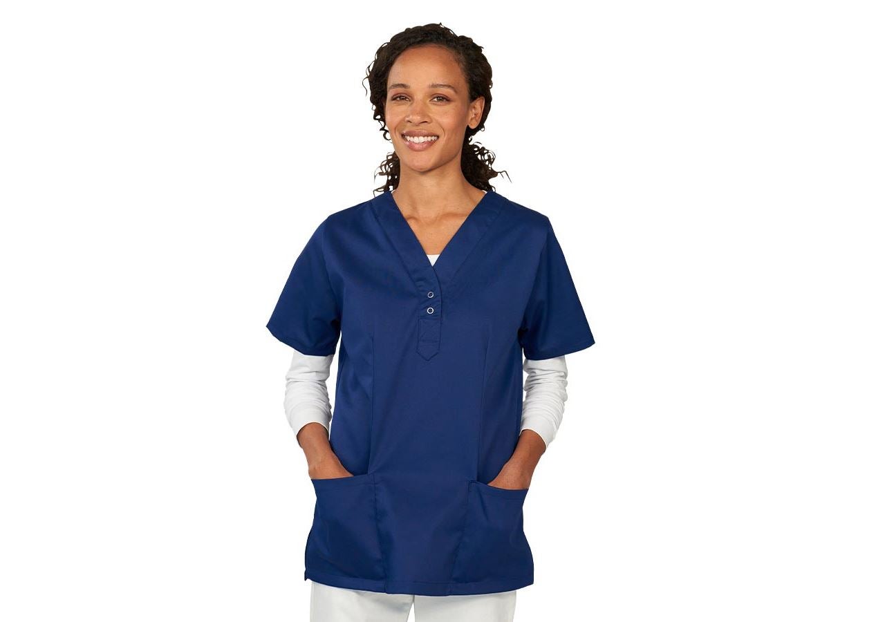 Tričká, pulóvre a košele: Pracovná košeľa Julica + námornícka modrá