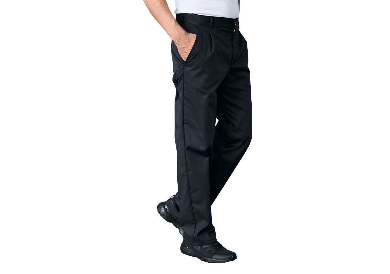 Pracovné nohavice: Kuchárske nohavice Toulouse II + čierna