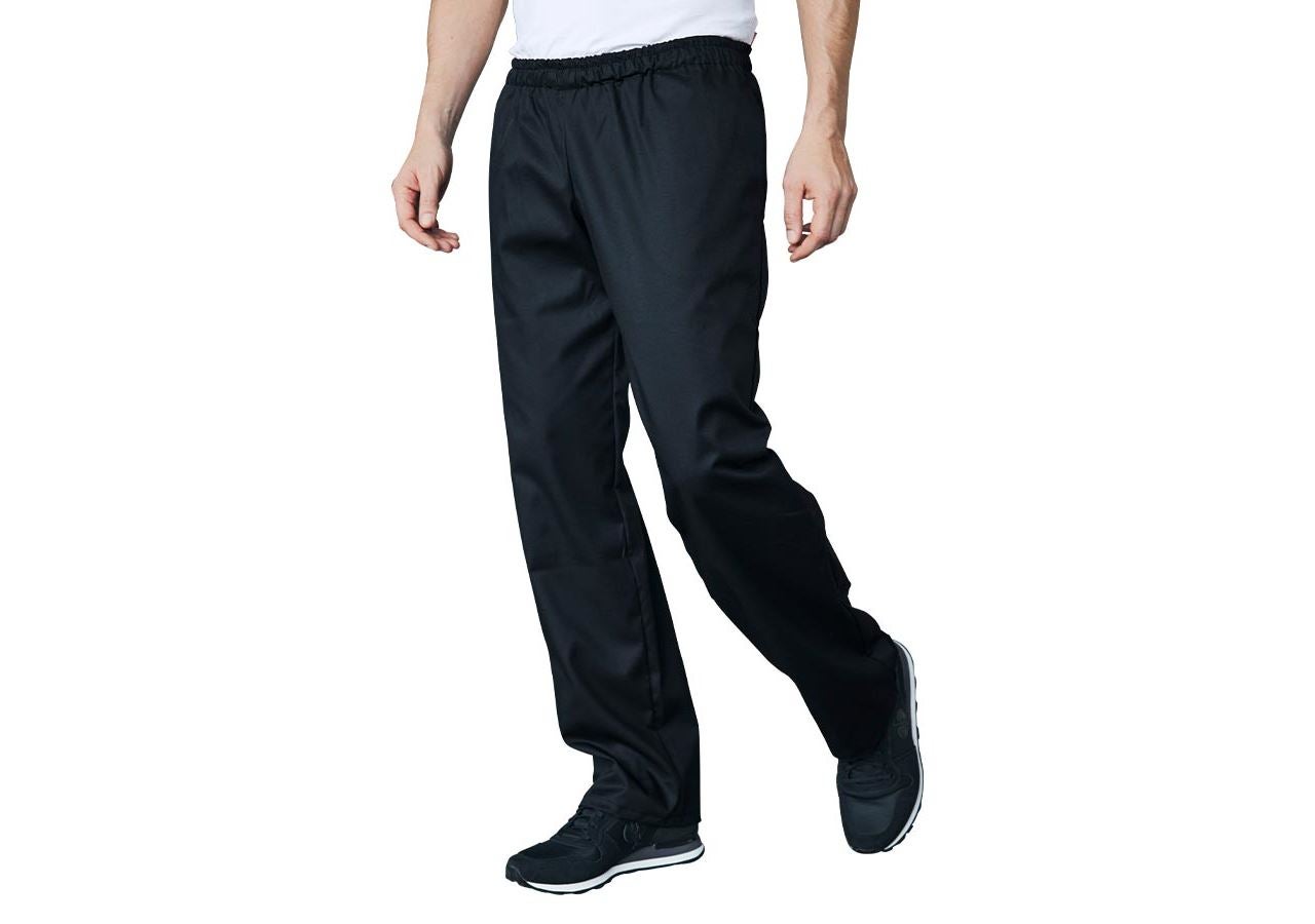 Pracovné nohavice: Kuchárske nohavice Genf II + čierna