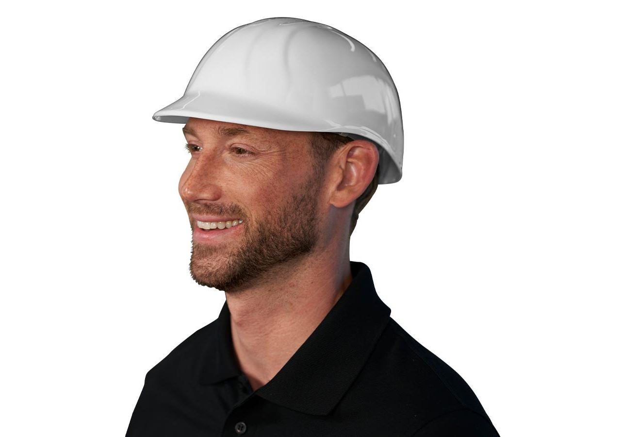 Ochranné prilby: Protinárazová čiapka, biela