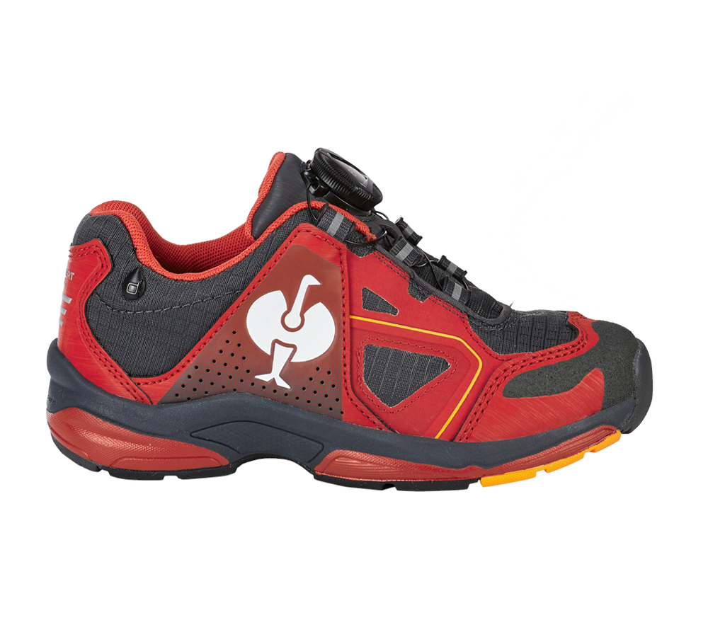 Detská obuv: Viacúčelová obuv e.s. Minkar II, detská + červená/grafitová