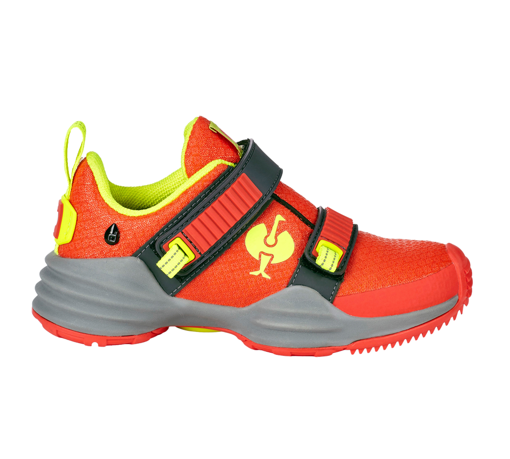 Detská obuv: Viacúčelová obuv e.s. Waza, detská + solárna červená/výstražná žltá