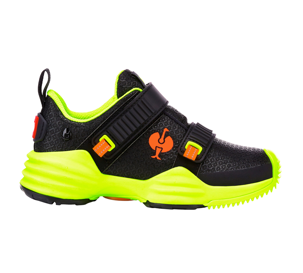 Detská obuv: Viacúčelová obuv e.s. Waza, detská + čierna/výstražná žltá/výstražná oranžová