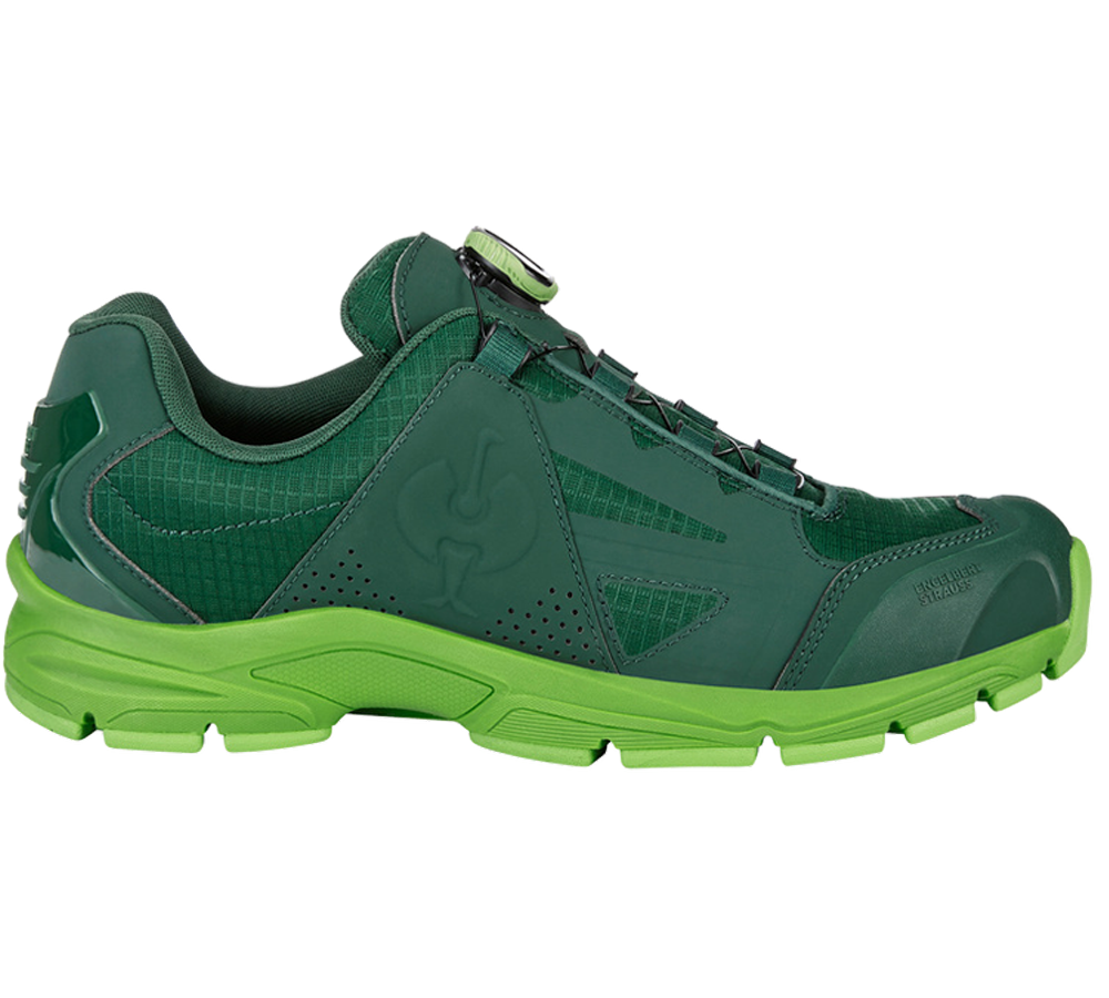 O1: O1 Pracovná obuv e.s. Corvids II low + zelená/morská zelená