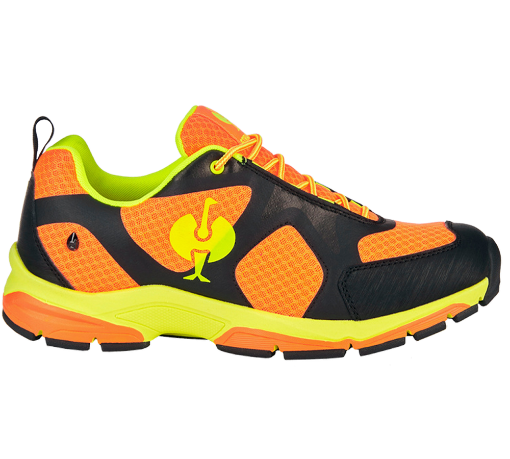 O2: O2 Pracovná obuv e.s. Thebe II + výstražná oranžová/výstražná žltá/čierna