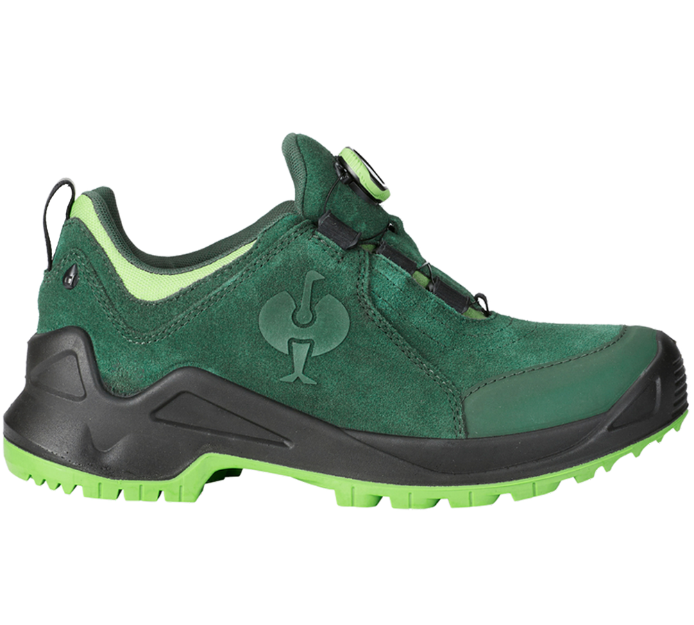 O2: O2 pracovná obuv e.s. Apate II low + zelená/morská zelená
