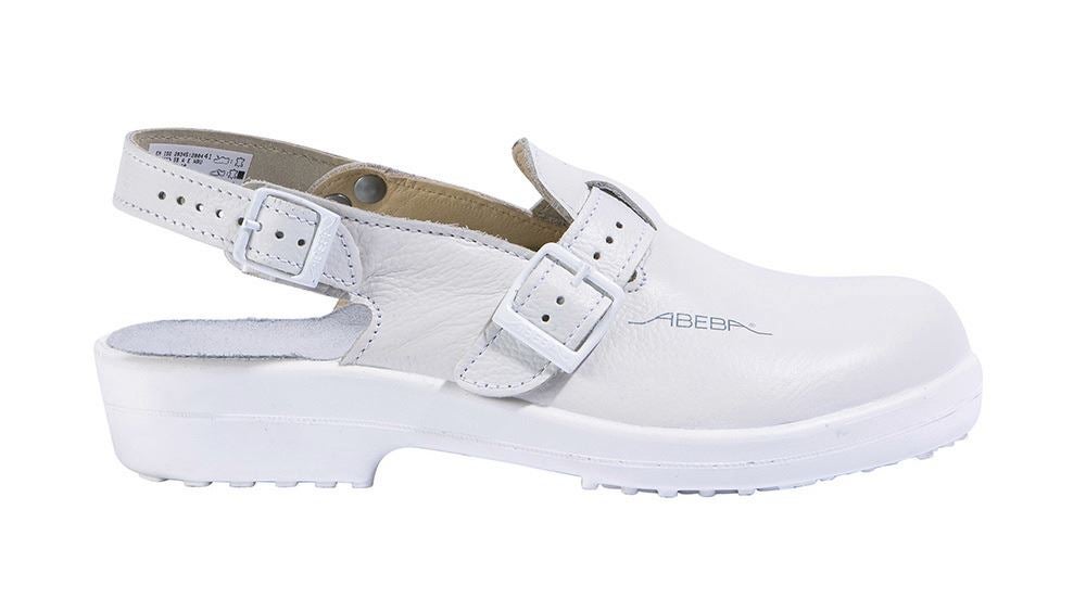 SB: ABEBA SB bezpečnostná obuv Rhodos + biela