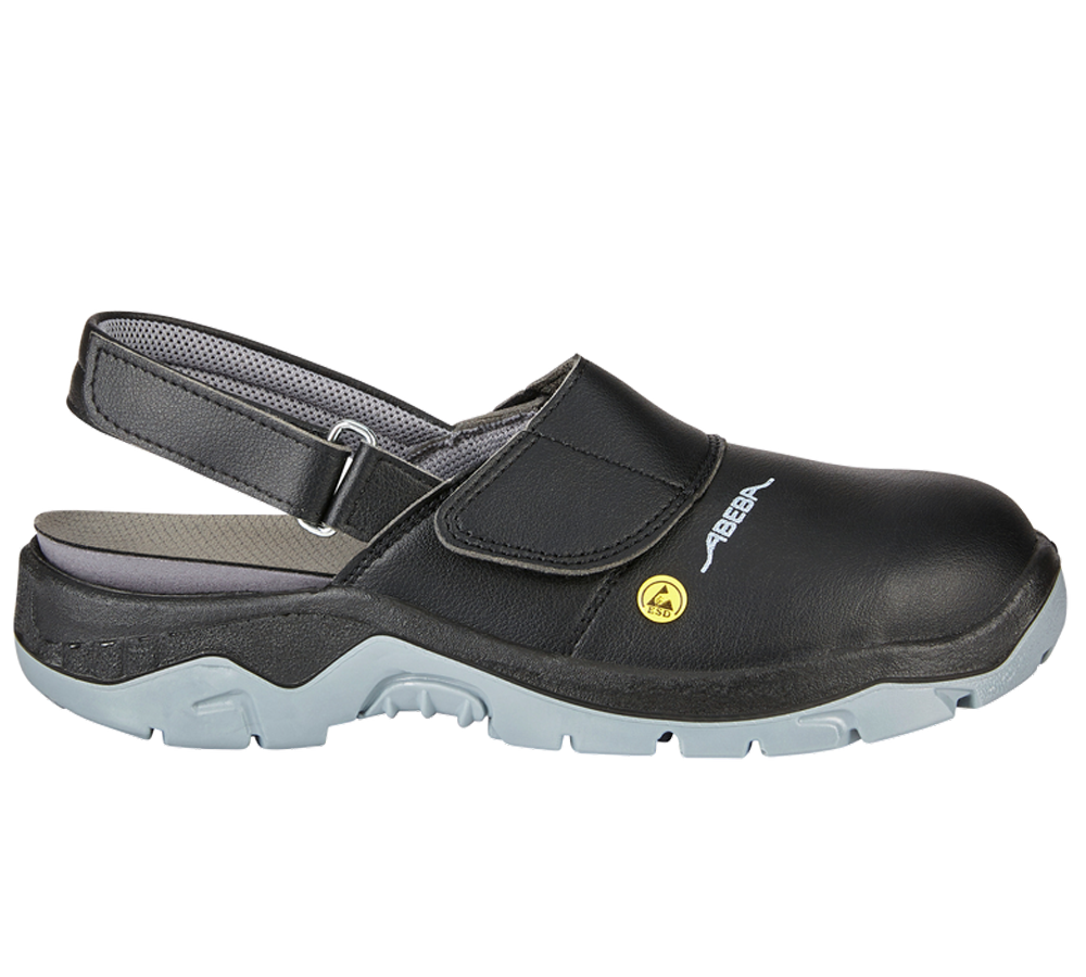 Gastro / Kuchárska obuv: ABEBA SB bezpečnostná obuv Samos + čierna