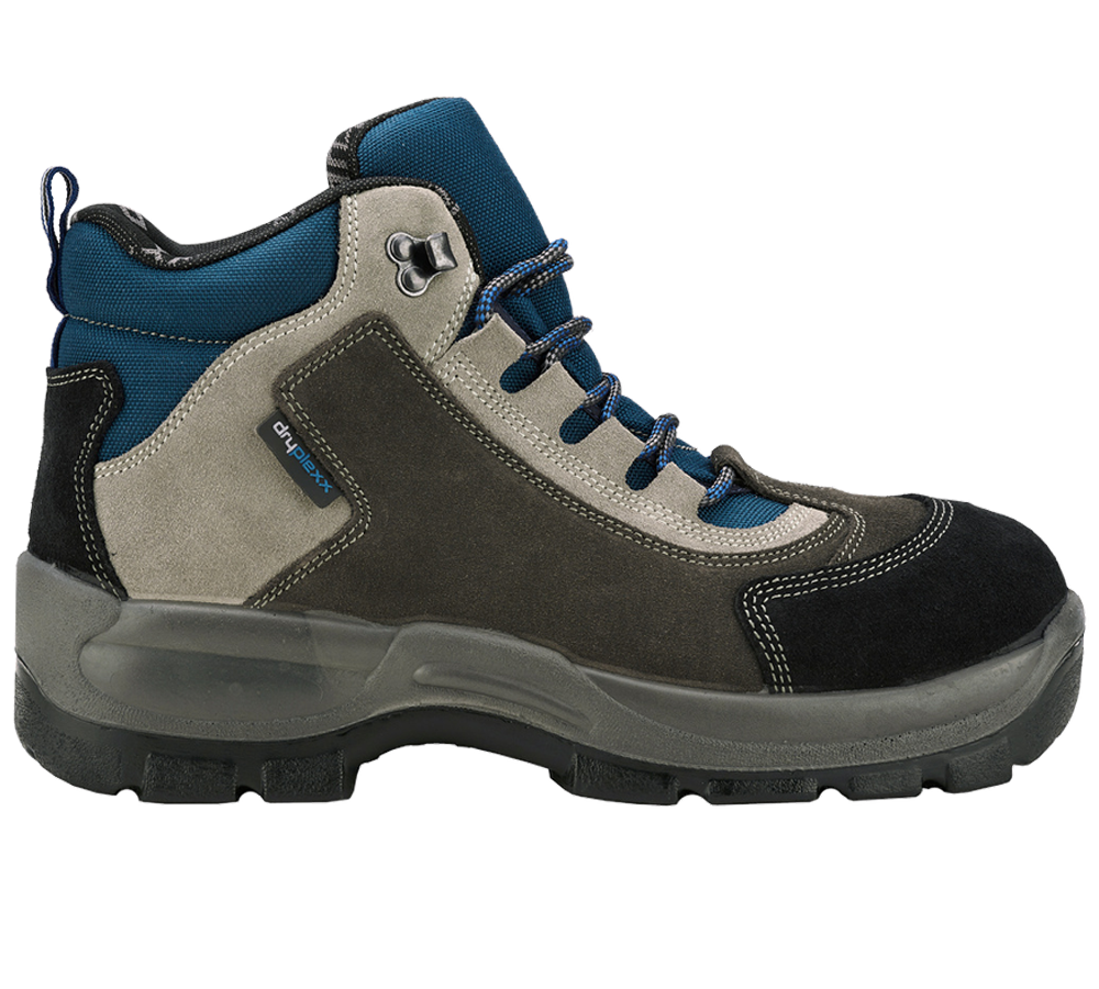 Strechári / Tesári / Pokrývač obuv: S3 bezpečnostná obuv Oberstdorf + sivá/námornícka modrá/čierna