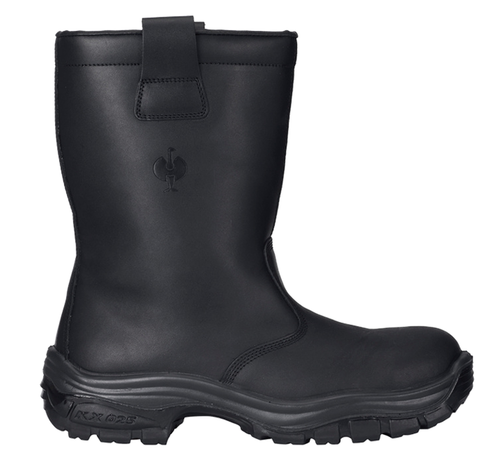 S3: S3 zimná vysoká bezpečnostná obuv + čierna