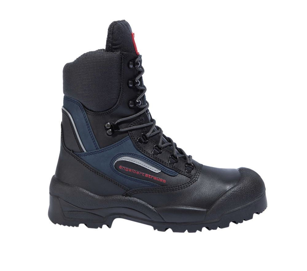 S3: S3 zimná vysoká bezpečnostná obuv Narvik II + čierna