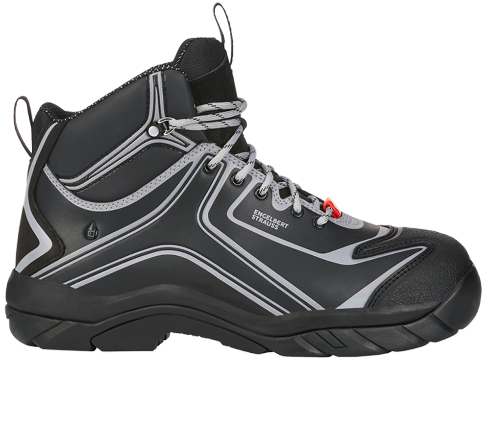 S3: e.s. S3 bezpečnostná obuv Kajam + čierna/platinová