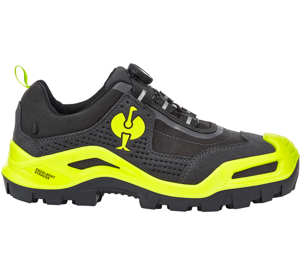 S3: S3 Bezpečnostná obuv e.s. Kastra II low + antracitová/výstražná žltá
