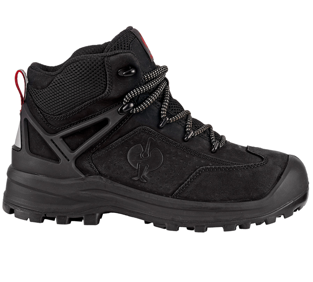 S3: S3 bezpečnostná obuv e.s. Kasanka mid + čierna