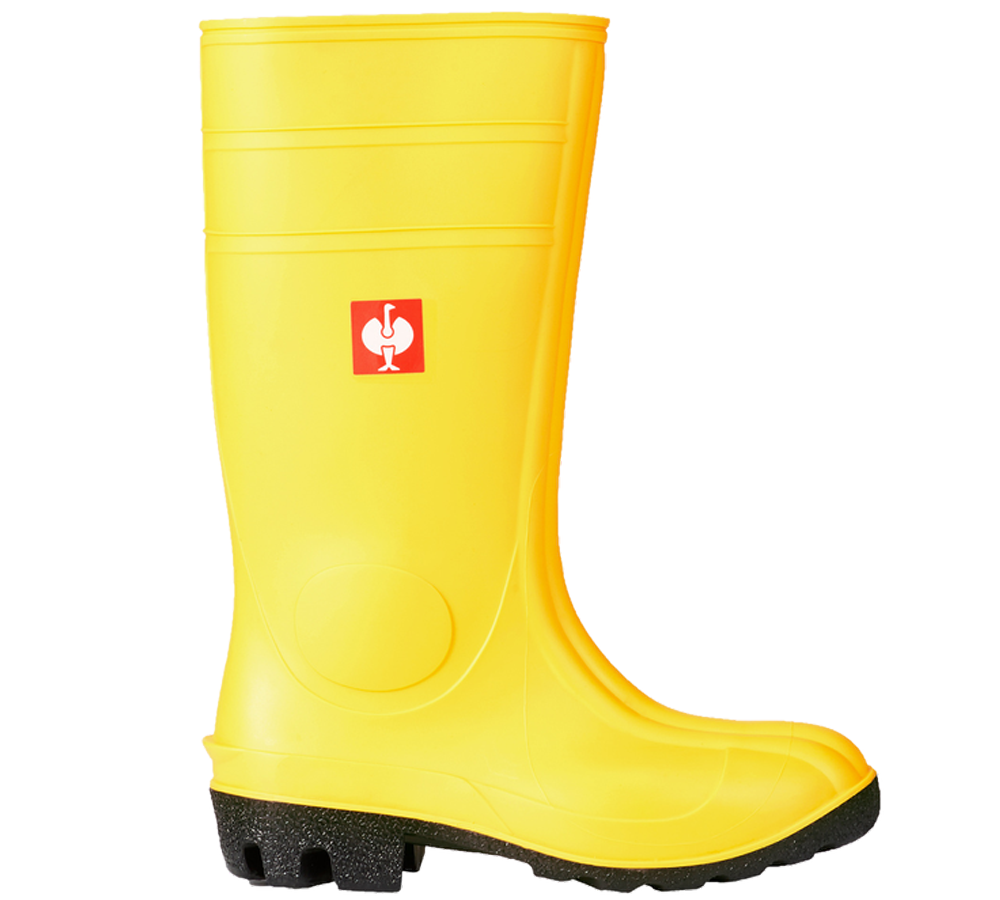 S5: S5 vysoká bezpečnostná obuv + žltá