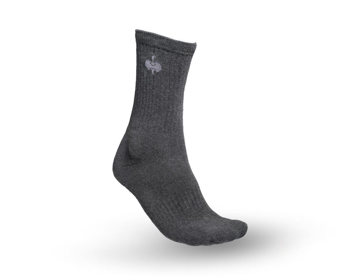 Ponožky | Pančuchy: Univerzálne ponožky e.s. Classic light/high + antracitová