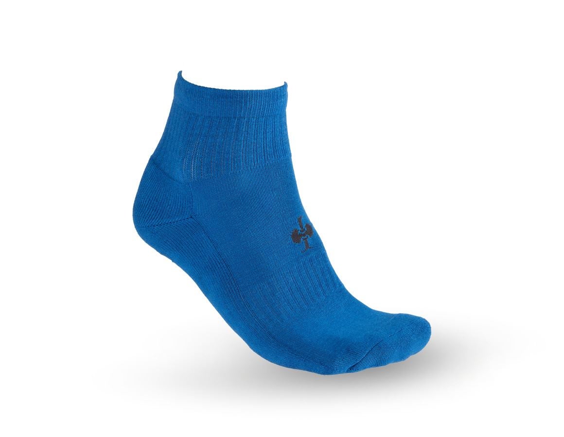 Ponožky | Pančuchy: Univerzálne ponožky e.s. Classic light/mid + enciánová modrá/grafitová