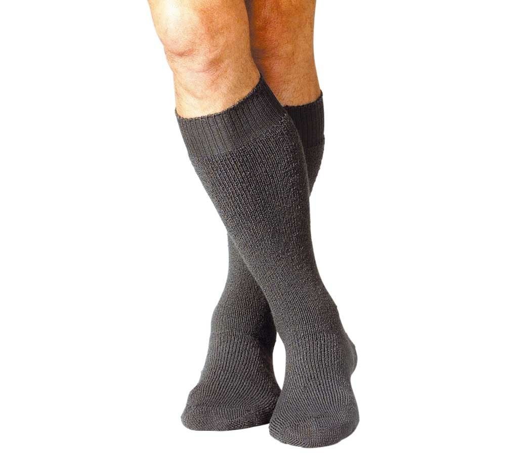 Ponožky | Pančuchy: Eskimácke ponožky e.s. Nature x-warm/x-high + antracitová