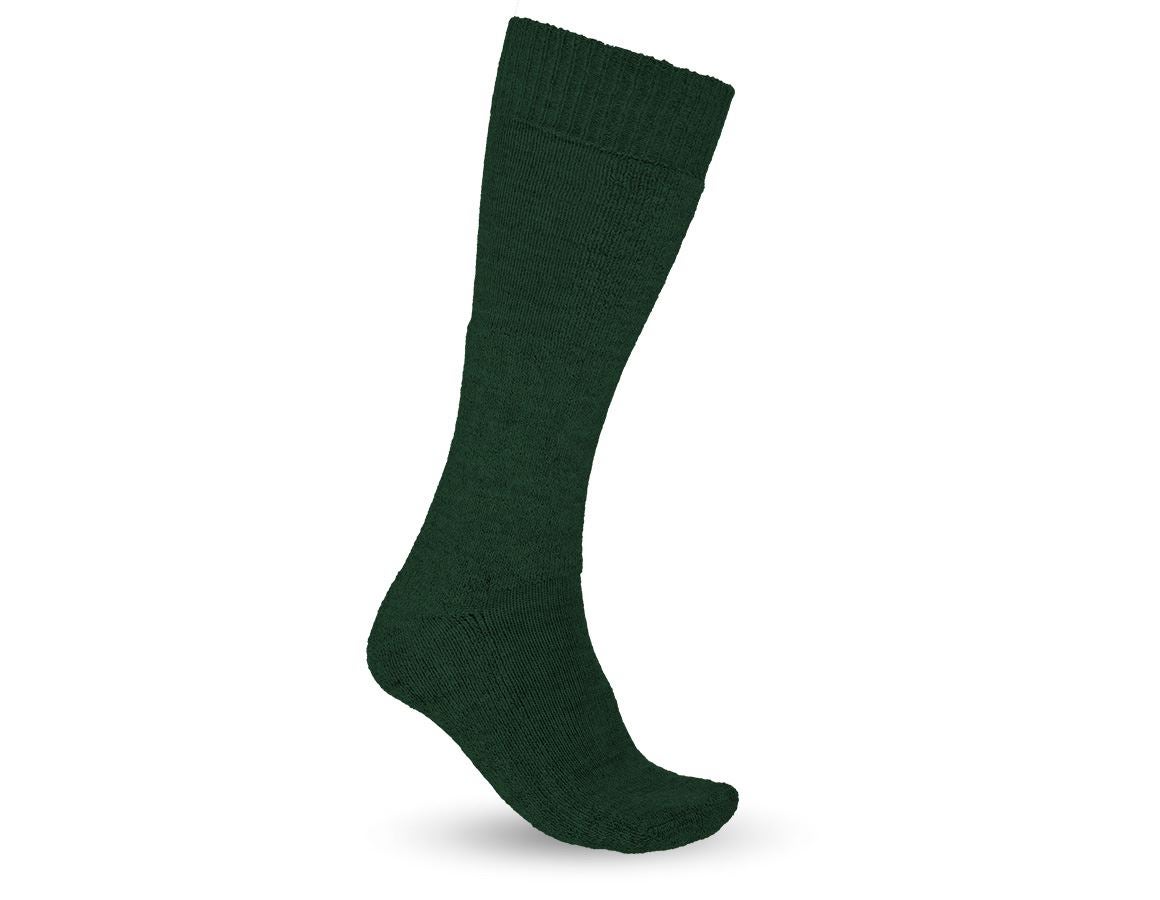 Ponožky | Pančuchy: Turistické ponožky e.s. Nature x-warm/x-high + zelená