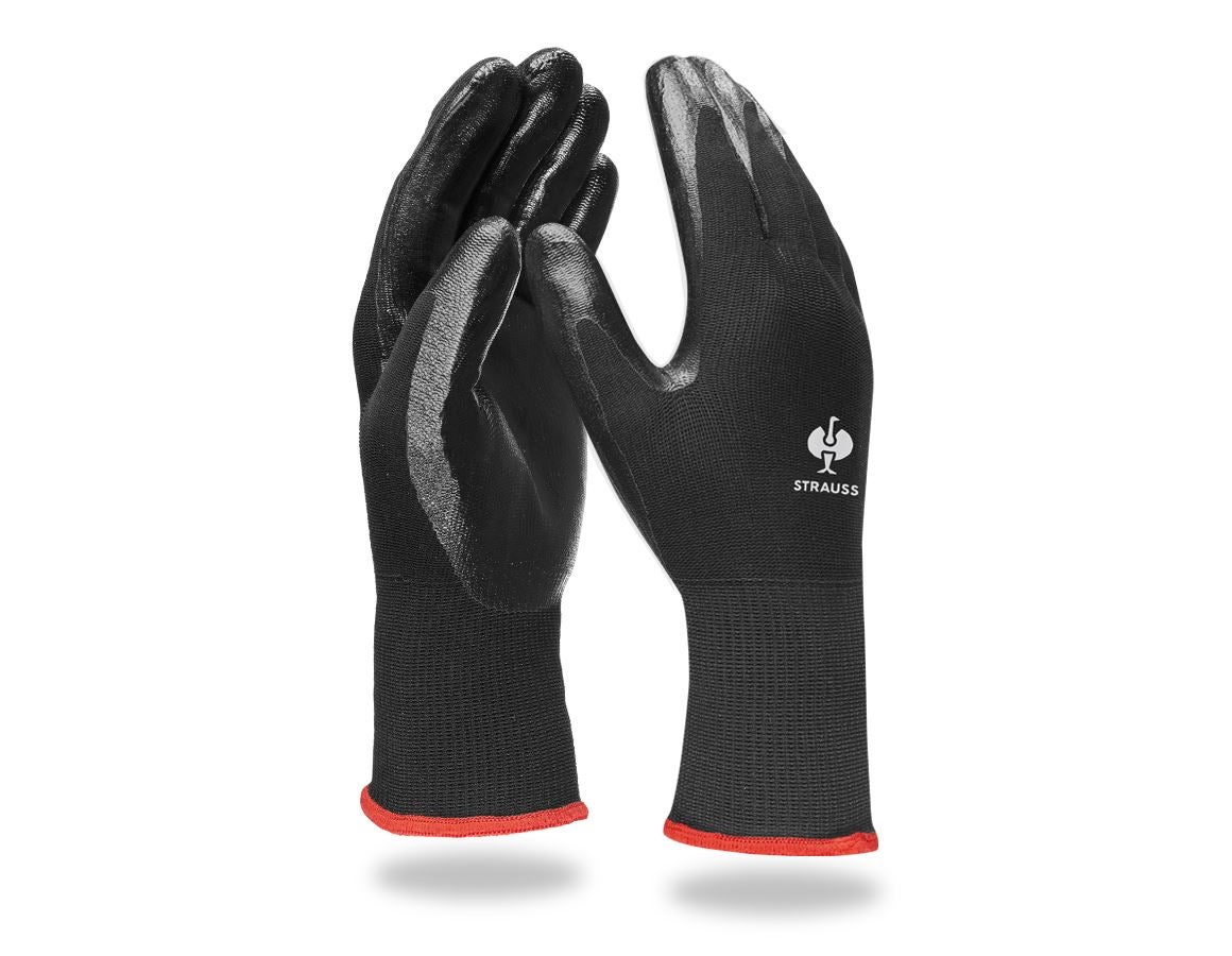 S povrchovou úpravou: Nitrilové rukavice Flexible + čierna