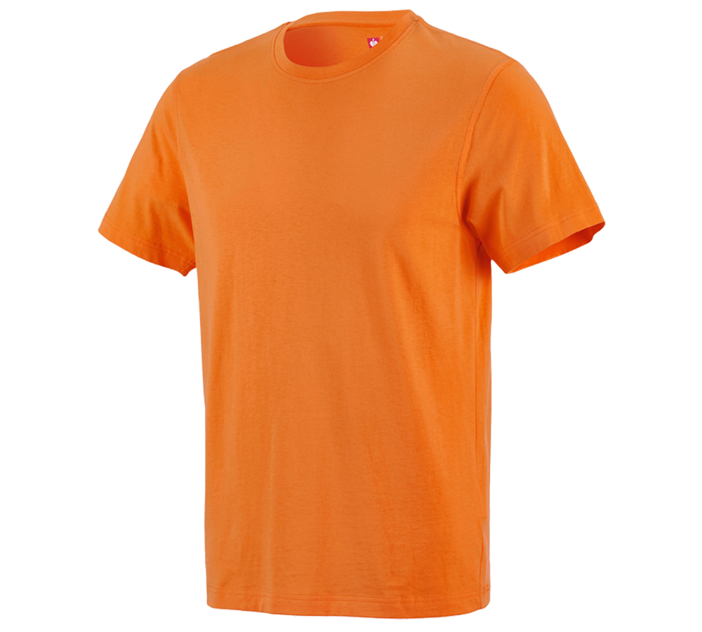 Tričká, pulóvre a košele: Tričko e.s. cotton + oranžová