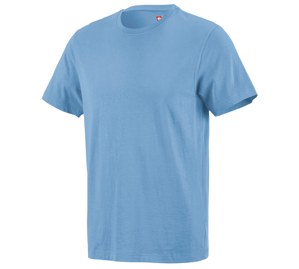 Inštalatér: Tričko e.s. cotton + azúrová modrá