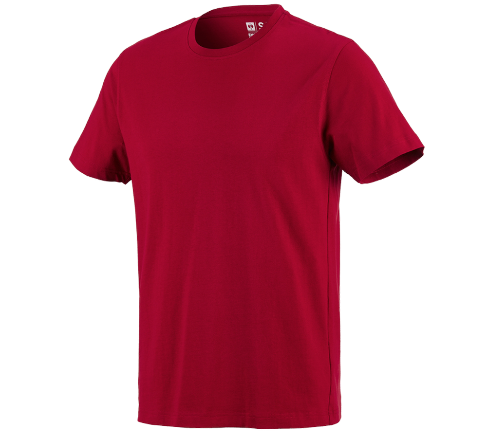 Tričká, pulóvre a košele: Tričko e.s. cotton + červená