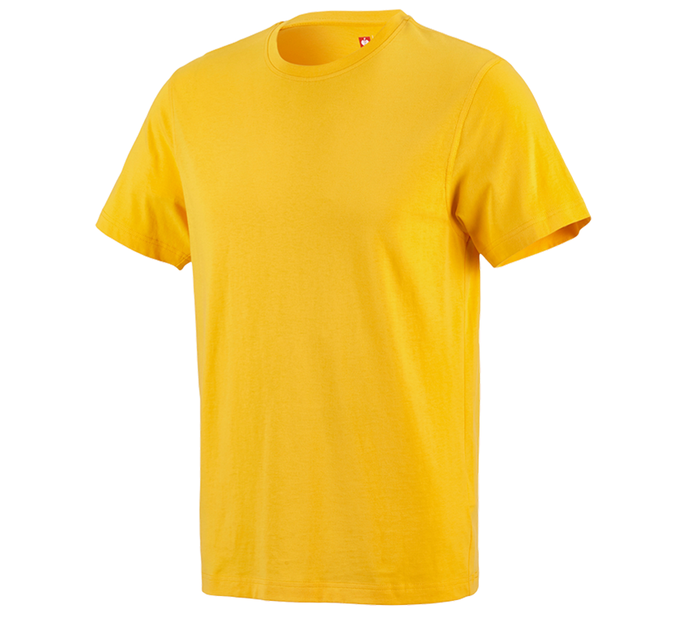 Tričká, pulóvre a košele: Tričko e.s. cotton + žltá