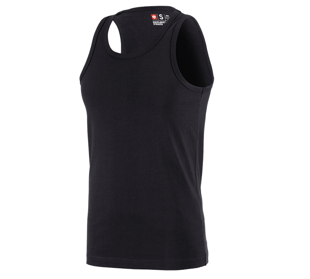 Tričká, pulóvre a košele: Atletické tričko e.s. cotton + čierna