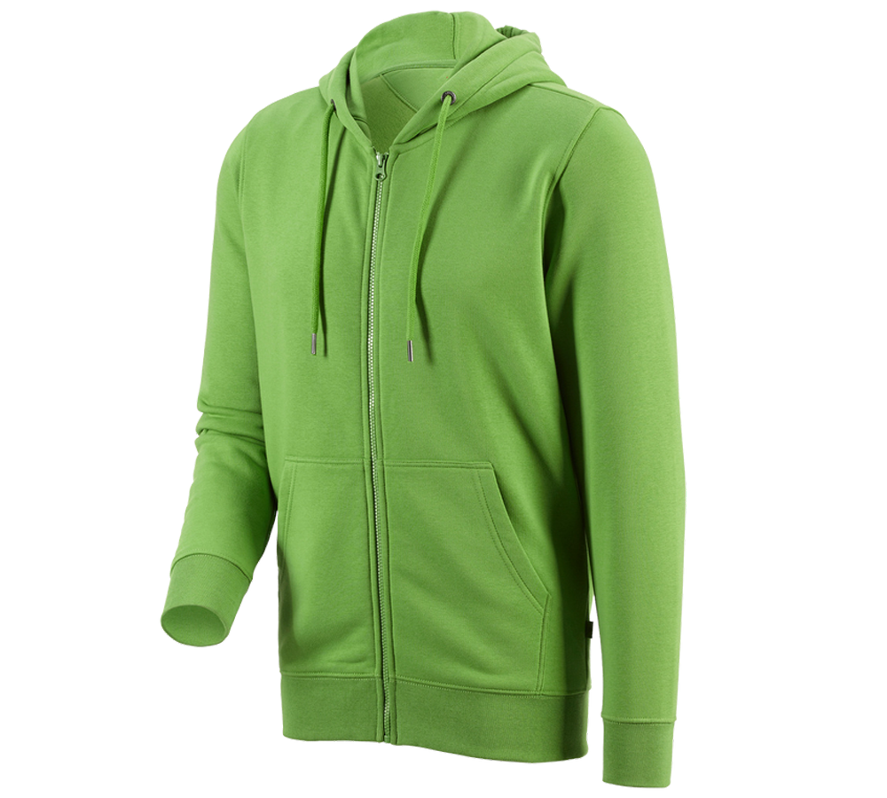 Tričká, pulóvre a košele: e.s. Mikina s kapucňou poly cotton + morská zelená
