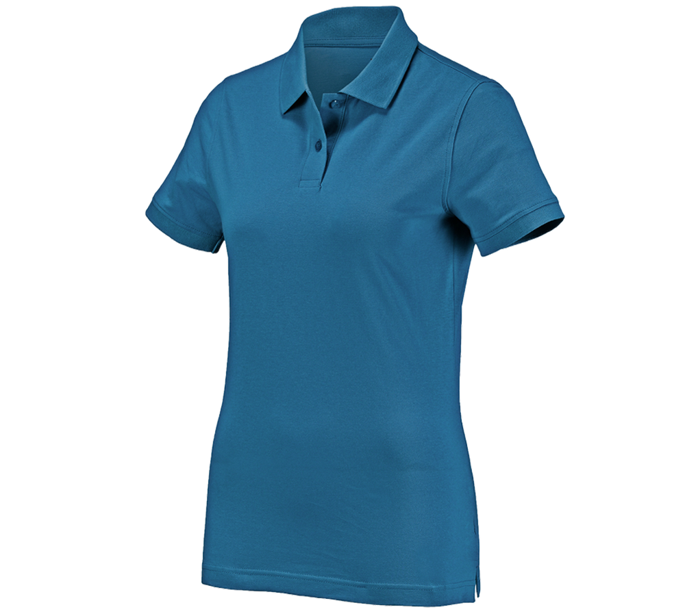 Tričká, pulóvre a košele: Polo tričko e.s. cotton, dámske + atolová